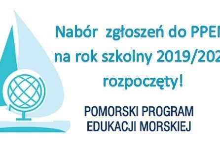 PPEM - NABÓR ZGŁOSZEŃ NA ROK SZKOLNY 2019/2020 ROZPOCZĘTY!